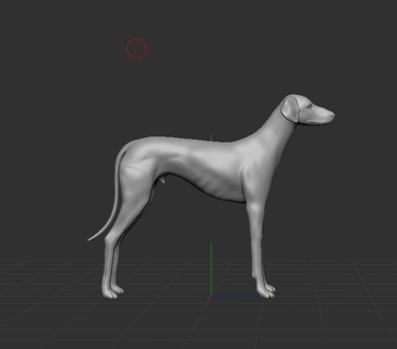 arabo levriero sloughi cane pitbull animale domestico trofeo cani podenco ibizenca 3d print model - Mito3D