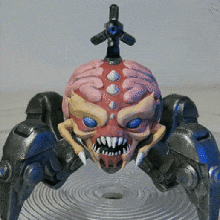 arachnotron jogo sla resina marte elegoo robô figurinhas estátua a decoração brinquedo arte escultura do busto eterno doom 3d print model - Mito3D
