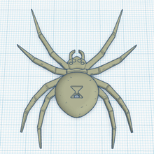araigned sanat örümcek hayvan dekorasyon duvar dekorasyonu 3d print model - Mito3D