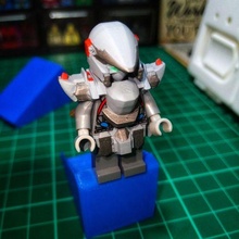 arbalest lego minifigure fullmetal panic! 3d print model - Mito3D