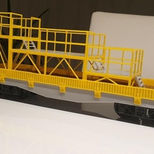 arbeitswagen bauzug set passend spur lgb piko toy train g scale rhb h0 sbb öbb 3d print model - Mito3D