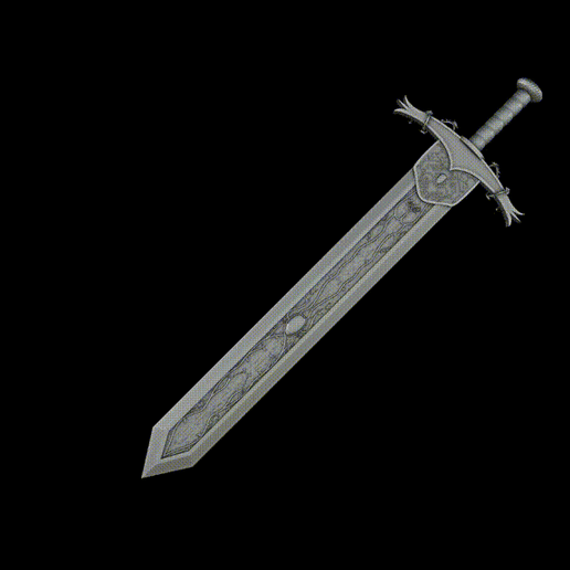 arboreal harika kılıç 3D print model - Mito3D