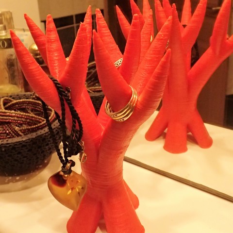 arbre bijoux gioielli albero 3D print model - Mito3D