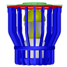 arco reattore della lampada casa arredamento per la lampadina brahmabeej Stampa 3d 3d print model - Mito3D