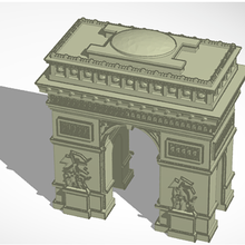 arco trionfo haltobulding architettura 3d print model - Mito3D