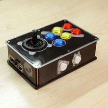 arcade cofano controller retropie gadget gioco gamepad joystick raspberry pi 3d print model - Mito3D
