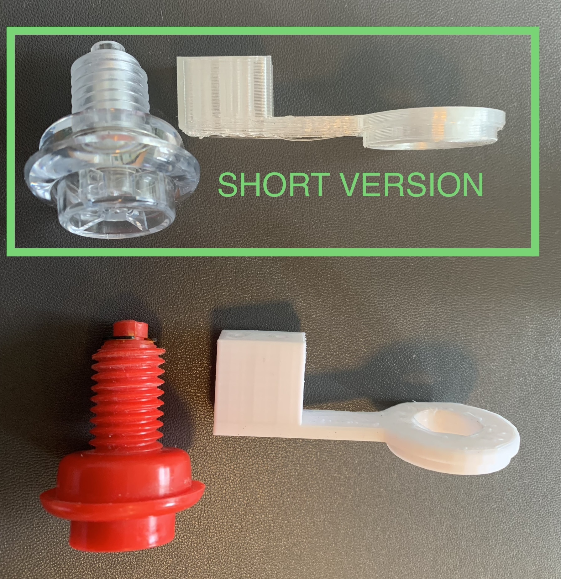 oyun makinesi langırt buton yaprak anahtarı binmek kısa Mikro şalter kendin yap star bally vpin gerçek 3D print model - Mito3D
