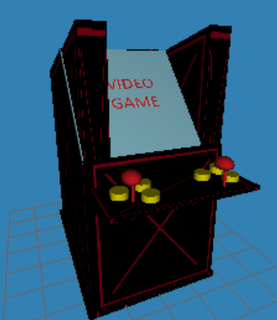 Arkade Video Spiel Spielzeug 3d print model - Mito3D