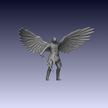 arcanjo angel angels archangel warrior collectibles 3d print model - Mito3D