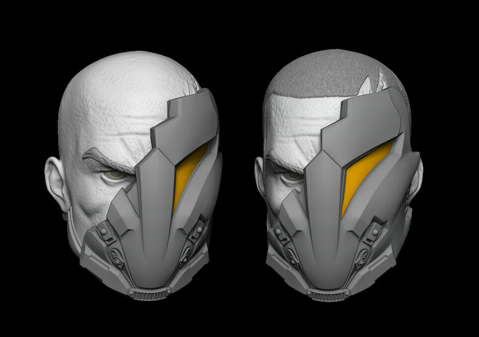 arcann cabeça 1 12 guerra estelar Hasbro Macfarlane maravilha lenda figura stromtrooper 3D print model - Mito3D