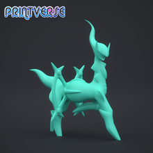 arceus Pokémon figurine 3d print model - Mito3D