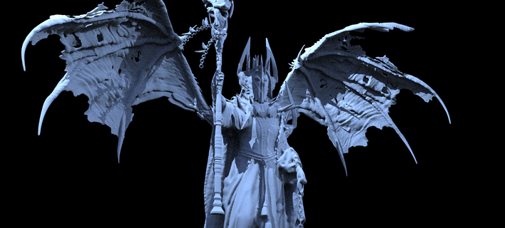 arco cripta guardián estatua tesoro muertos vivientes muerto mar Embarcacion esqueleto humano personaje realista aventuras capitán fantasía pirata estilizado Víspera Santos 3d print model - Mito3D