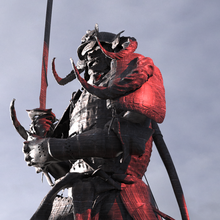 arch horned demon samurai