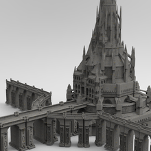 Bogen Zauberer Turm Palast 2 3d print model - Mito3D