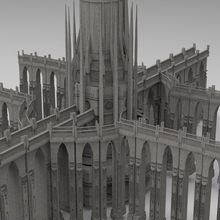 arco mago Torre palazzo 8 3d print model - Mito3D