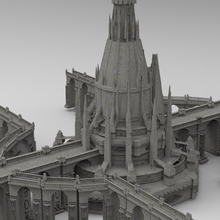 arch magician tower palace 9 3d print model - Mito3D
