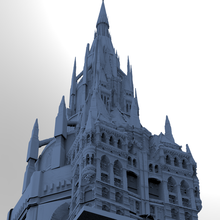 arch wizard rulers tower 1 3d print model - Mito3D