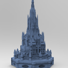 arch wizard rulers tower 3 3d print model - Mito3D