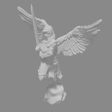 Erzengel Miniatur Kunst Kreaturen warhammer wargame tabletop Modell der Könige Krieg Abbildung fantasy dnd Brettspiel angel 3d print model - Mito3D