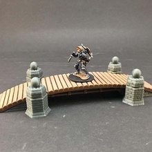 pont en arc 1 28mm figurines de jeu jeux scatter terrain miniature paysage la fantaisie le mdn des société plateau 3d print model - Mito3D