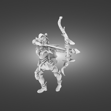 archer fille 3d print model - Mito3D