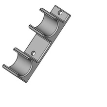 archery stabilizer bar clip gadget bow case 3d print model - Mito3D