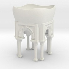 arches planter home flowerpot columns 3d print model - Mito3D