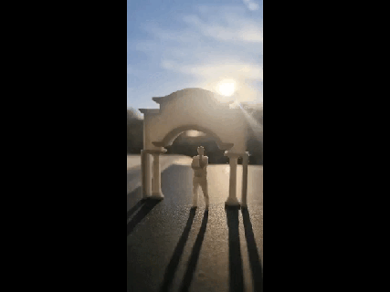 arches porches 3d print model - Mito3D