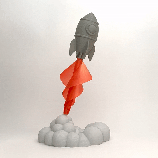archimede mulino vento razzo scultura arte matematica spazio divertimento elica turbina 3d print model - Mito3D