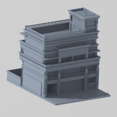 arquitetura construção 1 3d print model - Mito3D