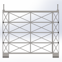 archway bridge architecture train ho scale arch eiffel 3d print model - Mito3D