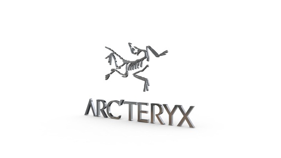Arcteryx Logo Boutique Marke Geschäft Emblem Stil Symbol Luxus Mode Zubehör stilvoll Trend 3d print model - Mito3D