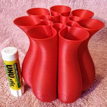 arcvase1 home decor vase container 3d print model - Mito3D