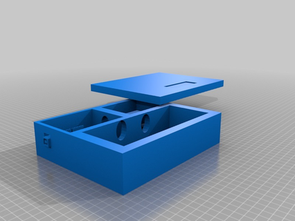ardiuno stopwatch case electronics 3d print model - Mito3D