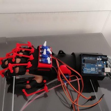 arduino-based robot arm gadget arduino 3d print model - Mito3D
