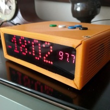 arduino-powered alarm clock various diy 3d print model - Mito3D