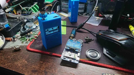 arduino-walkie shell arduino ham ham radio electronics  3d print model - Mito3D