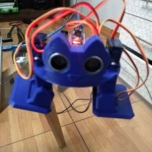 Arduino charly otto Katze 3d print model - Mito3D