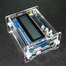 arduino adafruit lcd shield case gadget computer keypad 3d print model - Mito3D