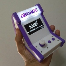 arduino arcade bartop gadget arduboy gaming retro 3d print model - Mito3D