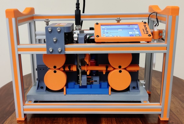 arduino automatique câble coupe décapage machine 3d print model - Mito3D