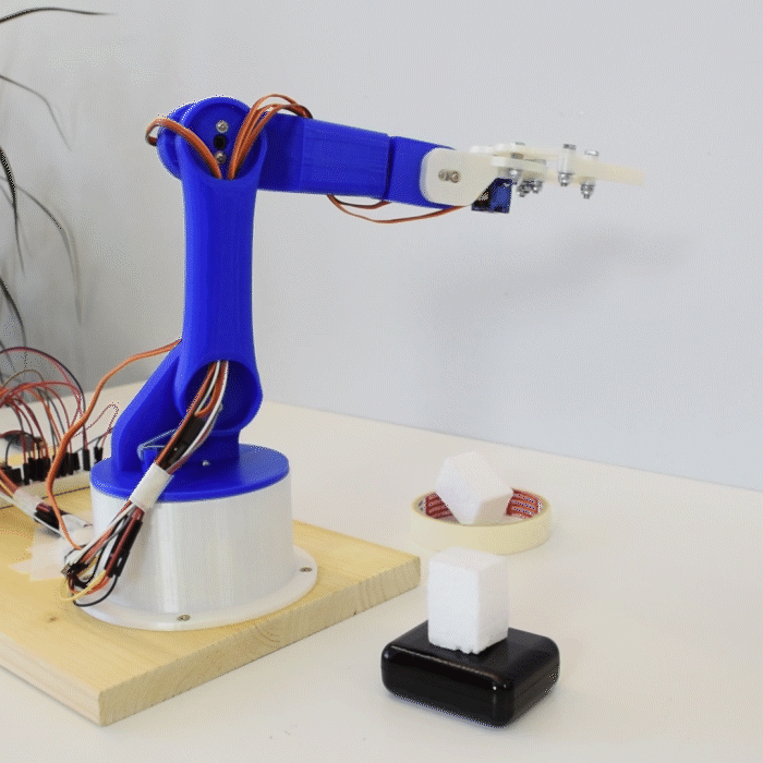 arduino basé robot bras DIY 3D print model - Mito3D