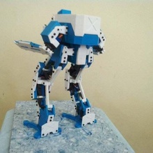 Arduino Zweibeiner robot Katapult ms Roboter Robotik 3d print model - Mito3D