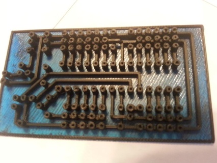 arduino circuit board conductive led servo electronics 3d print model - Mito3D