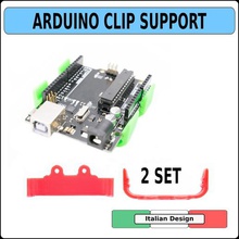 arduino clip supporto holder case housing protection fixing tool stand 3d print model - Mito3D