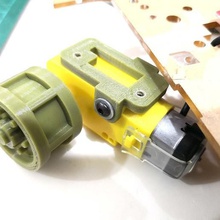 arduino dc motor-mount-adapter Spiel r c Fahrzeuge 3d print model - Mito3D