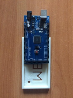 arduino holder case mega 2560 holders tool boxes 3d print model - Mito3D