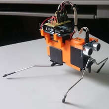 arduino insetto vari uno servo progetto week-end 3d print model - Mito3D
