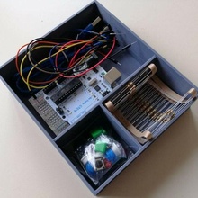 Arduino Kit Lager Tablett bac Bildung komponieren 3d print model - Mito3D