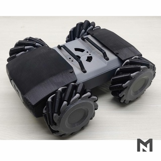 arduino mecanum wheels robot car wifi app 3d print model - Mito3D